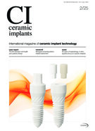 ceramic implants international No. 2, 2025