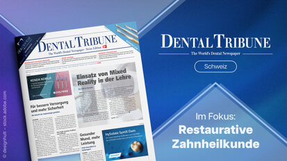 In der Herbstausgabe der Dental Tribune Schweiz dreht sich alles um die restaurative Zahnheilkunde