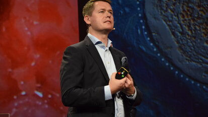 Henrik Petersson, Vice President of Product Management at Nobel Biocare. (Photograph: Franziska Beier, DTI)