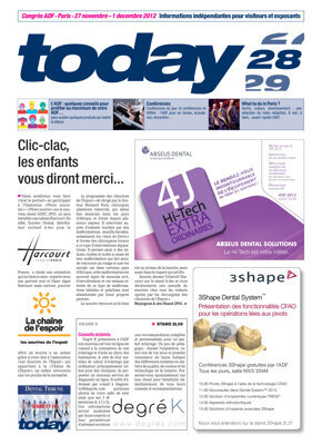 today ADF Paris, 28 Nov. 2012