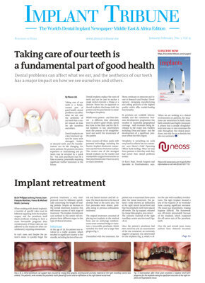Implant Tribune Middle East & Africa No. 1, 2019