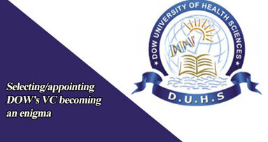 Selecting/appointing DOW’s VC becoming an enigma