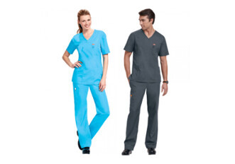 Happythreads – Orange Standard Unisex Scrub Set