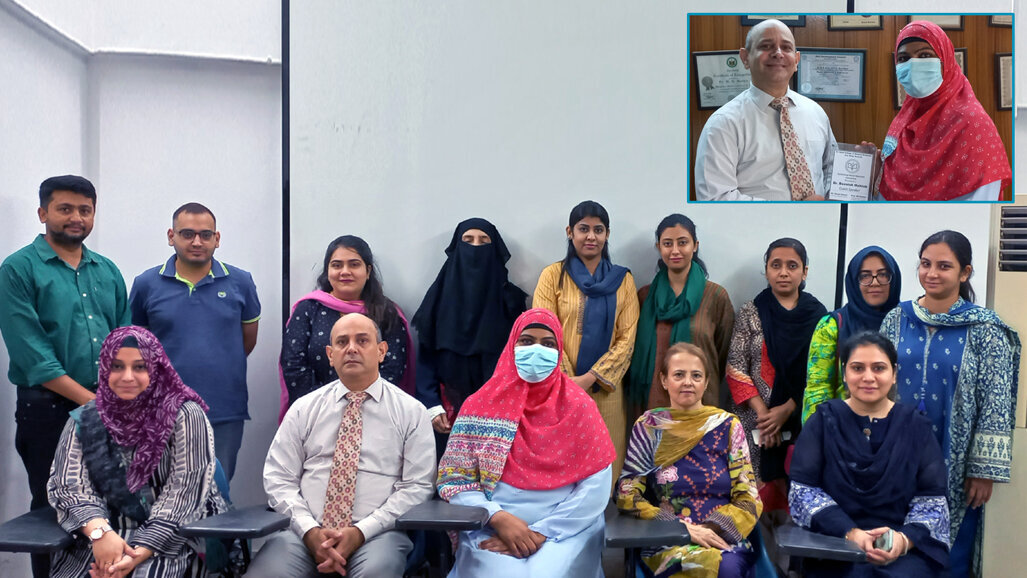 Sir Syed College holds seminar on partial dentures, challenges