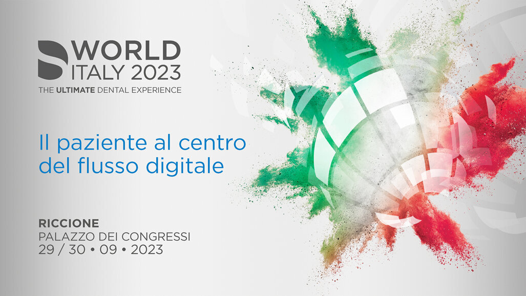 Dentsply Sirona presenta il DS World Italy 2023 - “Il Paziente al centro del Flusso Digitale”