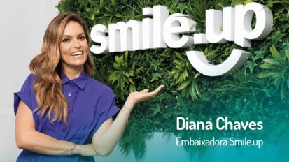 Diana Chaves é a nova embaixadora Smile.up