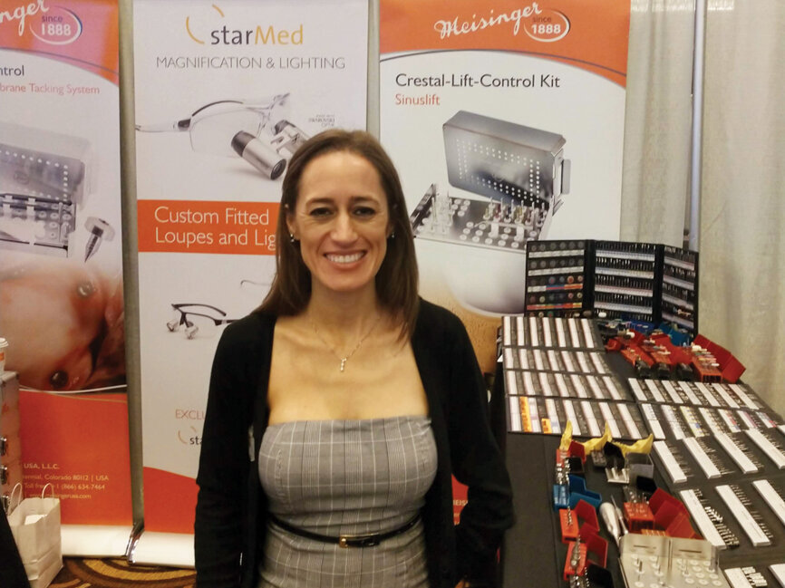 Meisinger’s Alison McLane is ready to show you all the company’s latest products.