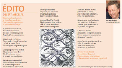 Le dernier éditorial du docteur Marc Revise