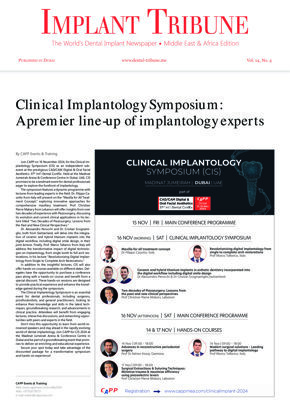 Implant Tribune Middle East & Africa No. 4, 2024