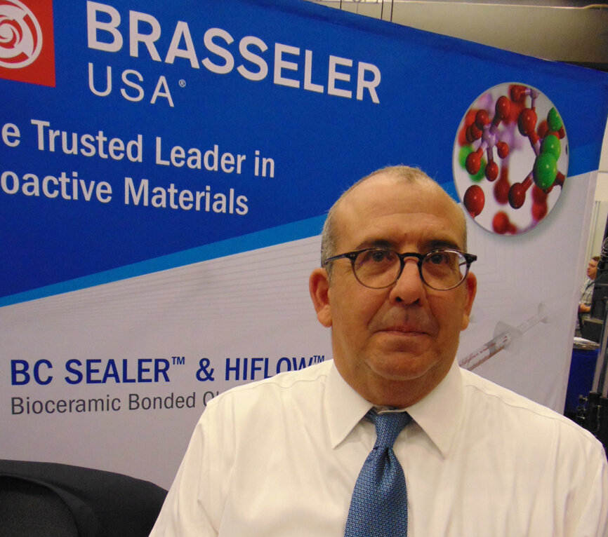 Keith Frank of Brasseler USA. (Photo: Fred Michmershuizen/Dental Tribune America)
