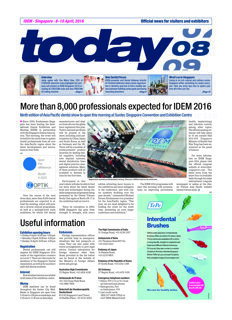 today IDEM Singapore April 8, 2016 today IDEM Singapore April 8, 2016