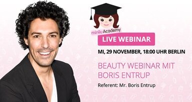 Perfektes Make-up für die Praxis: Boris Entrup gibt online Beauty-Tipps