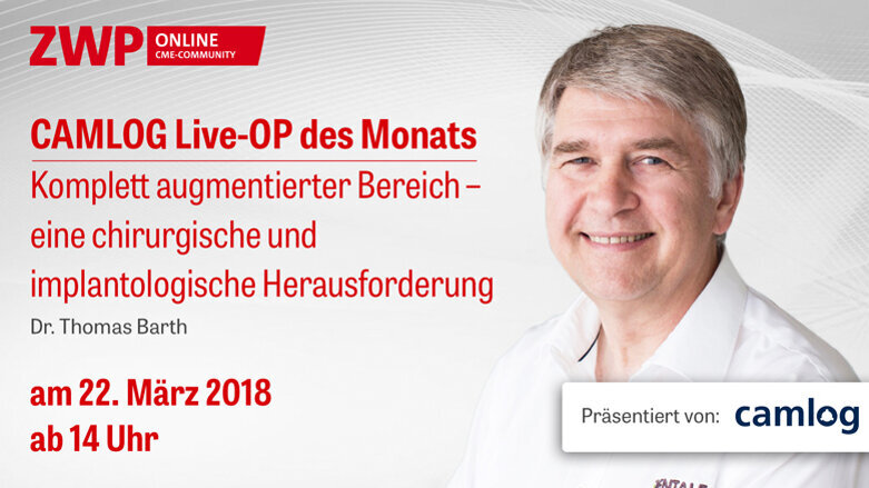 CAMLOG Live-OP: Komplett augmentierter Bereich