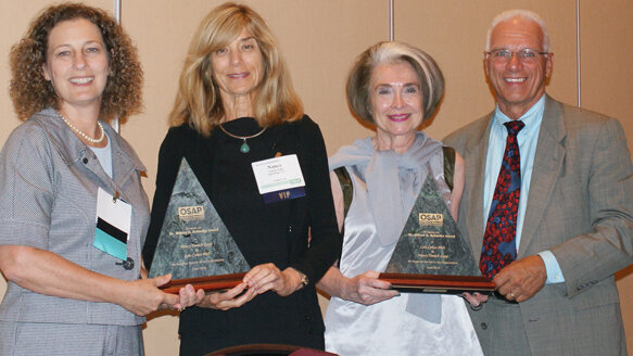 Awards given at OSAP symposium