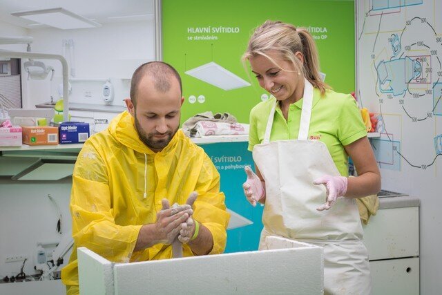 Zábavný program na stánku DentaSun