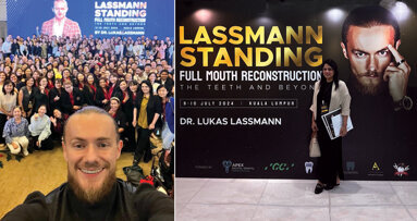 Pakistani dentist Dr Sadia gets trained in full mouth reconstruction