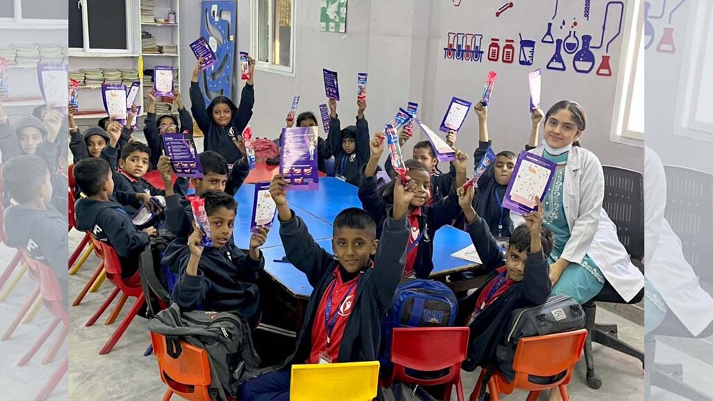 JMDC’s Community Dentistry team promotes healthy smiles at Luminary Learning