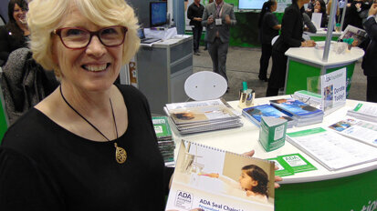 Jan Lord of the American Dental Association. (Photo: Fred Michmershuizen/Dental Tribune America)