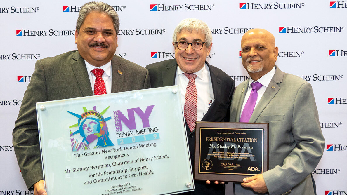 Stanley M. Bergman honored for advancing dentistry