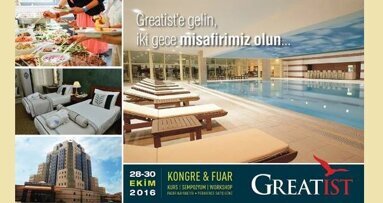 GREATIST Kongresi’ne Gelin, İki Gece Beş Yıldızlı Otelde Misafir Olun