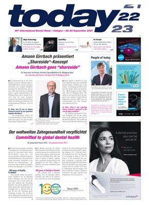 today at IDS Cologne Sept. 22, 2021 today at IDS Cologne Sept. 22, 2021