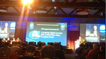 XXII congresso internazionale SIO, l'inaugurazione a nome del presidente Luigi Guida