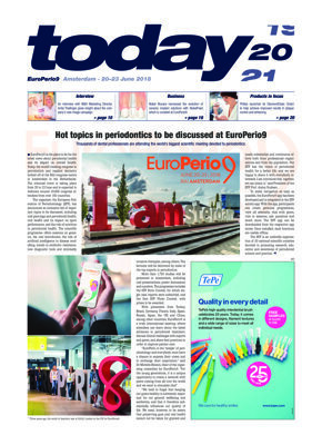 today EuroPerio9 Amsterdam June 20, 2018