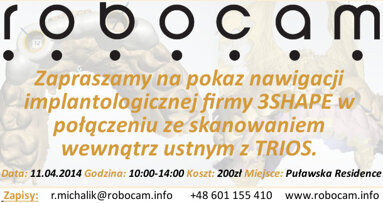 Robocam zaprasza na pokaz nowości!