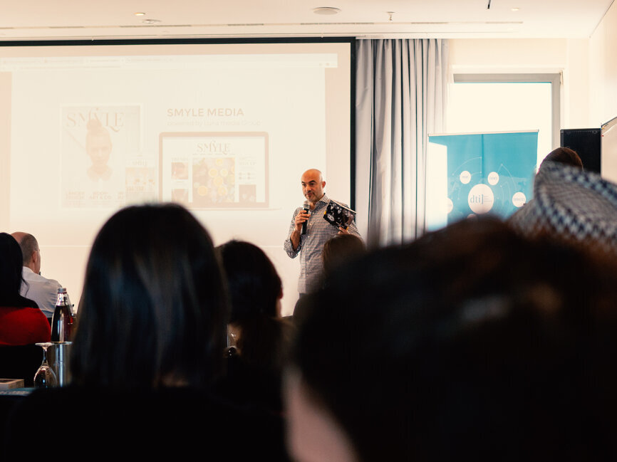 Dental Tribune International CEO Torsten Oemus welcomed the attendees. (Photograph: Tom Carvalho, DTI)