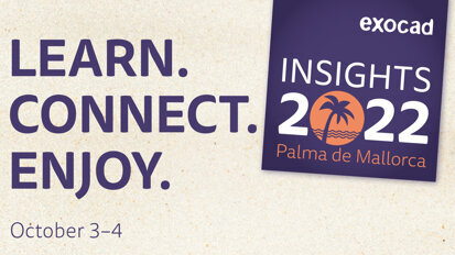 EXOCAD to host global CAD/CAM conference 'Insights 2022' in Palma De Mallorca
