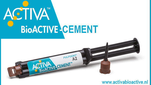Pulpdent ACTIVA bioactief cement is anders!