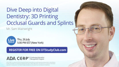 Webinar: Expert to offer a deep dive into digital dentistry Webinar: Expert to offer a deep dive into digital dentistry