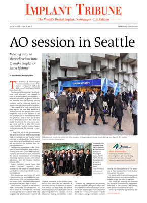 Implant Tribune U.S. No. 3, 2014