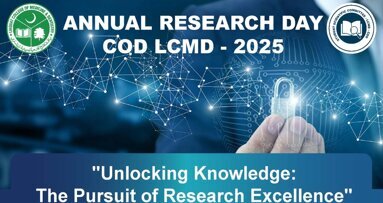 LCMD’s Annual Research Day 2025 to discover next big ideas in dentistry