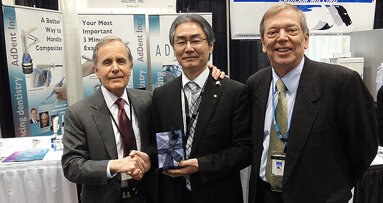 AdDent presents award to J. Morita