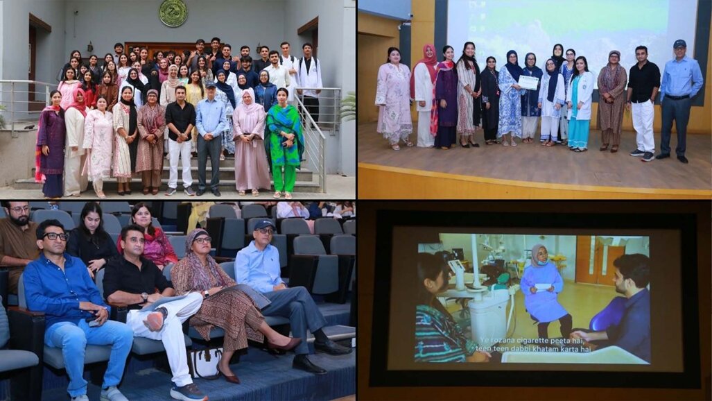 Ziauddin dental students turn short films into oral health awareness tool