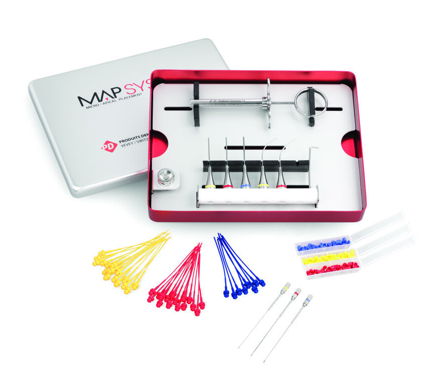 Fig. 5a: (a) MAP System and (b) PD MTA White.