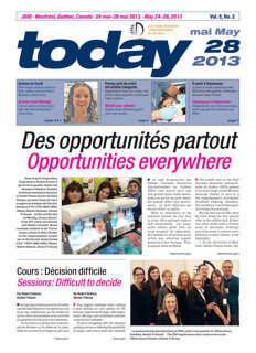 today JDIQ Montréal May 28,2013 today JDIQ Montréal May 28,2013