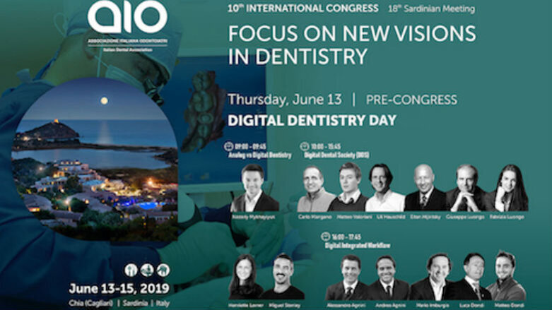 Il digitale cambia volto all’odontoiatria: focus al X Congresso Internazionale AIO