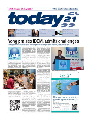 today IDEM Singapore, 21 April 2012 today IDEM Singapore, 21 April 2012