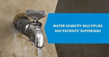 Water scarcity multiplies ASH patients’ sufferings