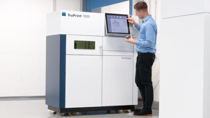 TRUMPF presents solution for more efficient abutment printing TRUMPF presents solution for more efficient abutment printing