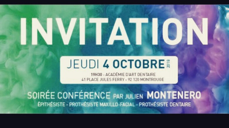 Conférence : La prothèse faciale pour retrouver sa dignité