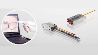 Prodotto unico: 2-in-1 guida e misurazione in uno spazio ridotto