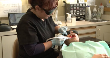 Canary offers caries diagnosis with no aerosol production, company says