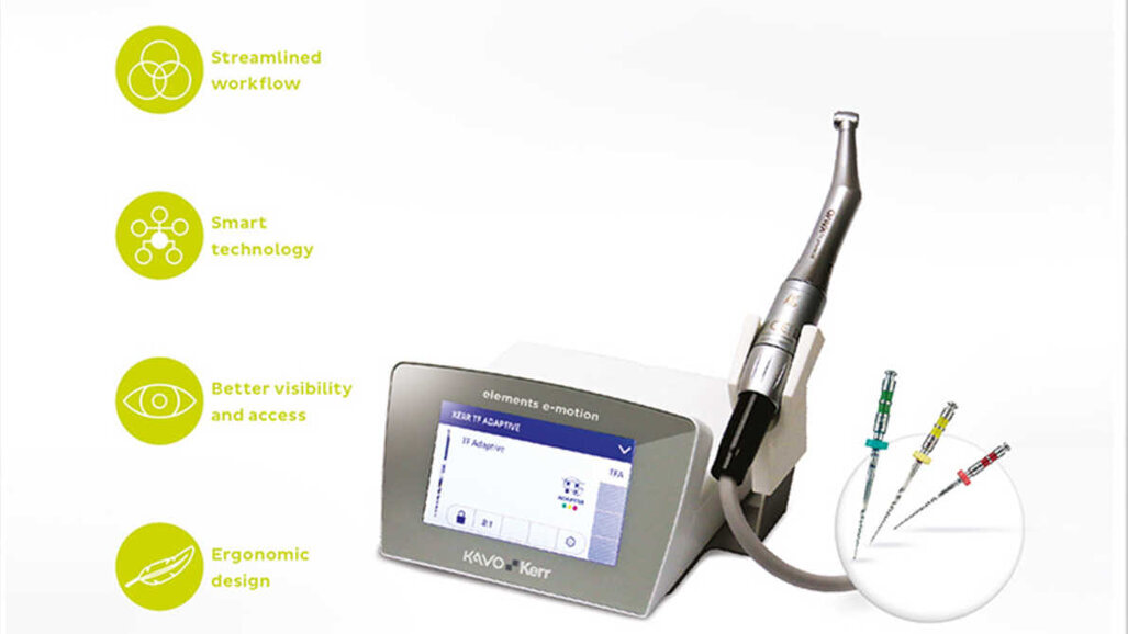 KaVo Kerr představuje nové prvky systému e-motion