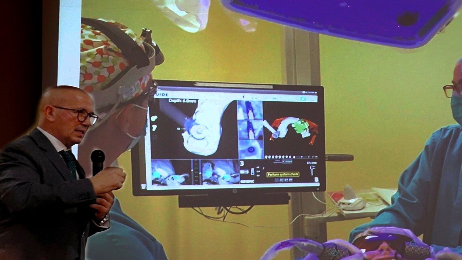 Colocación de implantes dentales con GPS