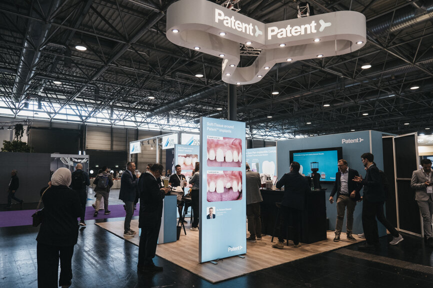 Attendees also had the opportunity to learn more about Patent and it’s innovative solutions. (Image: Dental Tribune International)
