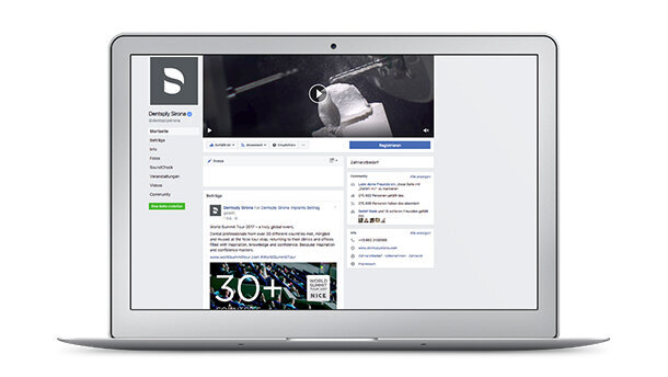 Dentsply Sirona reaches more than half a million followers on Facebook