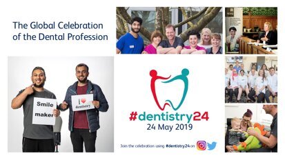 Social media #dentistry24 campaign taking place today